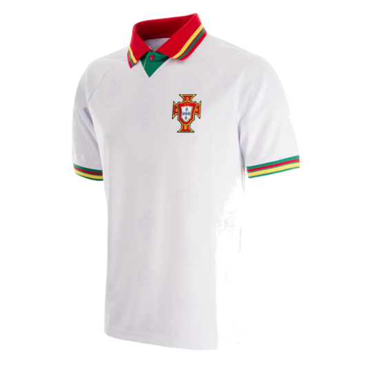 Maillot collector Portugal 1995 extérieur blanc
