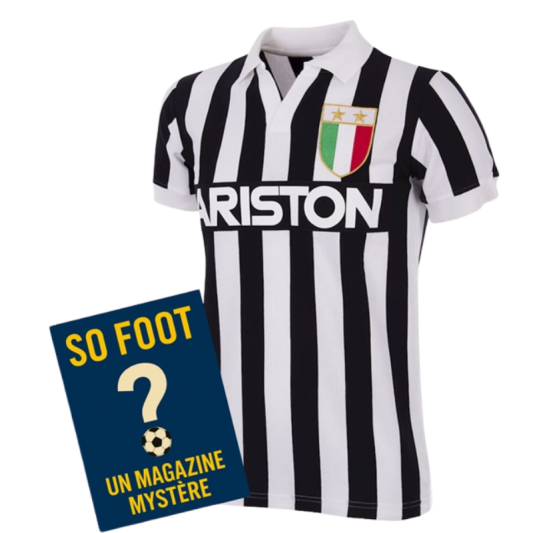 Coffret maillot Juve « Michel Platini »