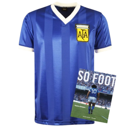 Cofanetto da collezione della maglia "Argentina 1986"