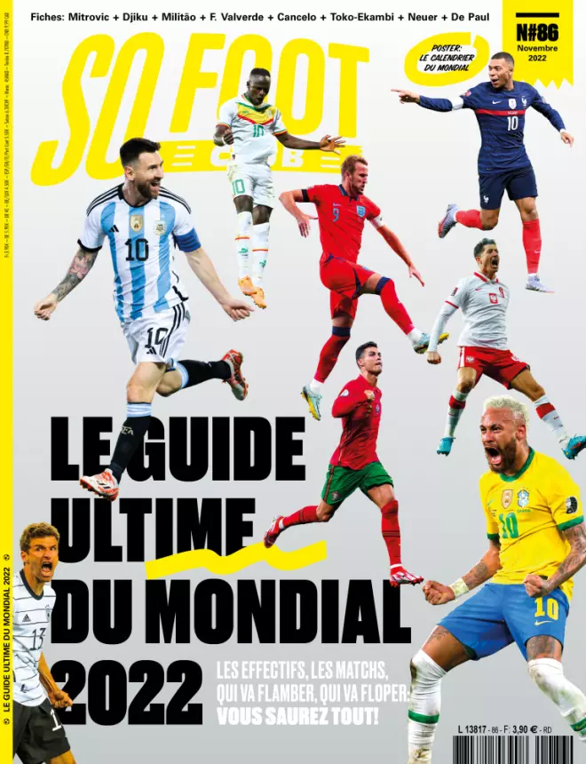 Couverture n° 86 de SO FOOT Club