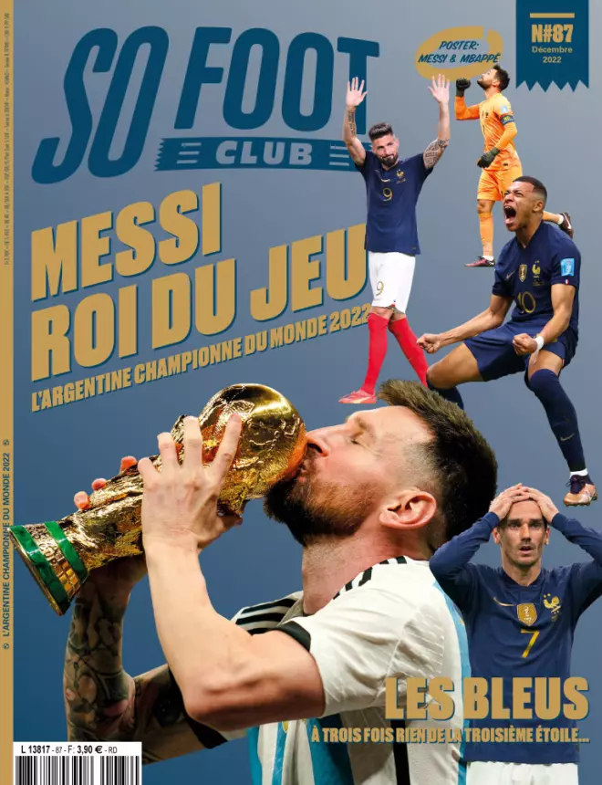 Couverture n° 87 de SO FOOT Club