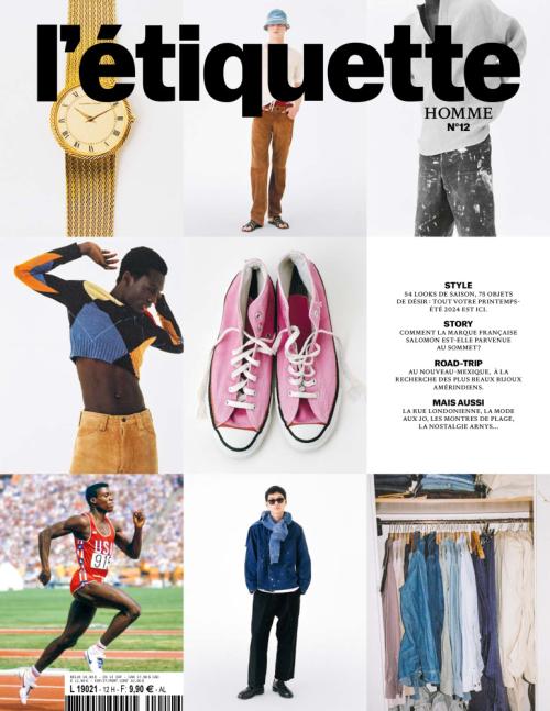 Couverture n° 12 de L'étiquette Homme