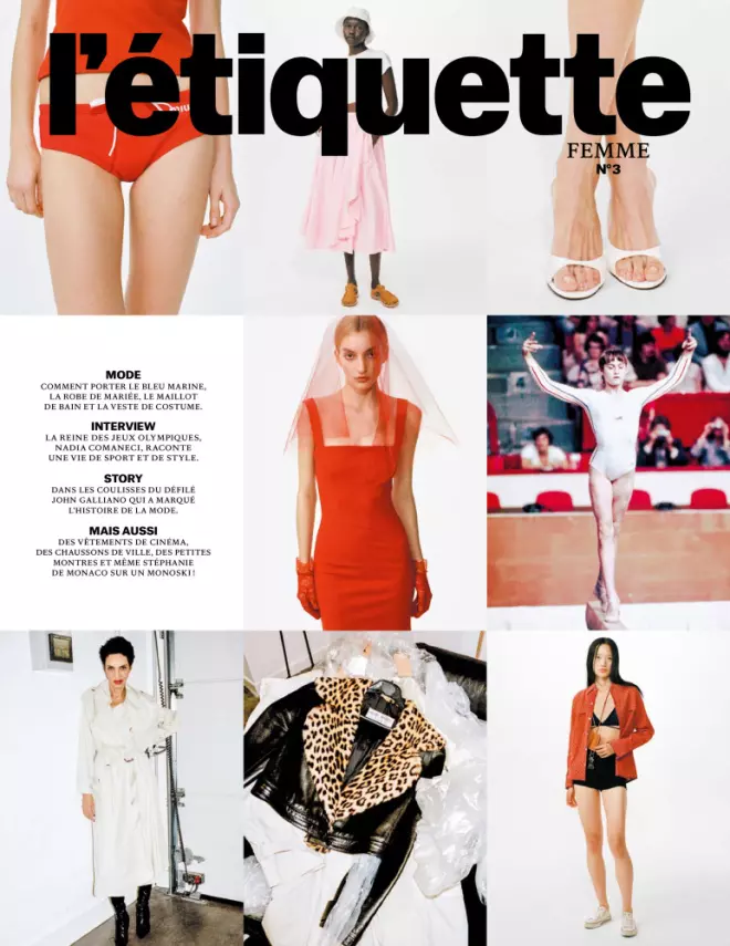 Cover of L'étiquette Femme, issue 3