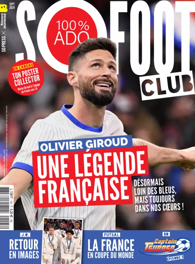Couverture n° 105 de SO FOOT Club