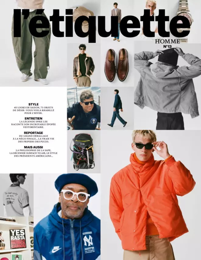 Cover of L'étiquette Homme, issue 13
