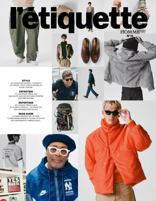 Couverture n° 13 de L'étiquette Homme