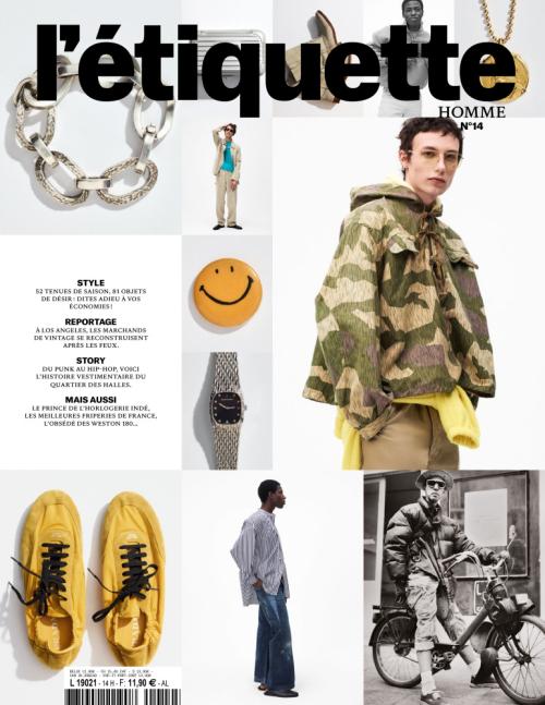 Couverture n° 14 de L'étiquette Homme