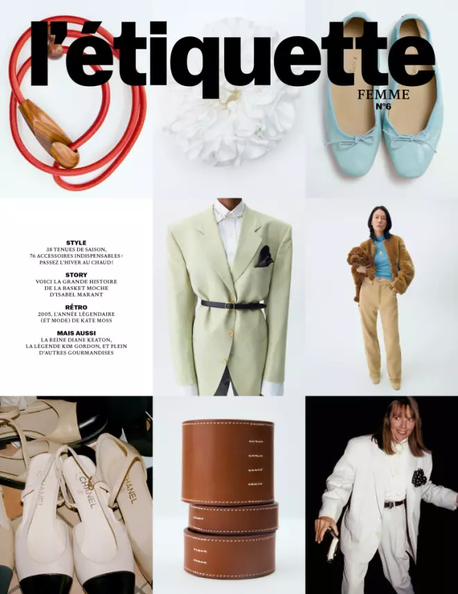 Cover of L'étiquette Femme, issue 6