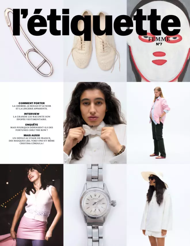 Cover of L'étiquette Femme, issue 7